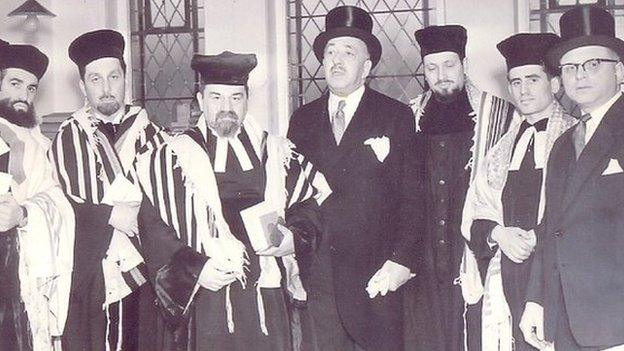 1964 consecration of Somerton Road Synagogue in north Belfast