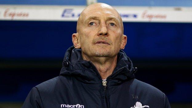 Millwall manager Ian Holloway