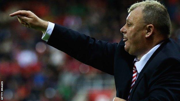 Rotherham manager Steve Evans