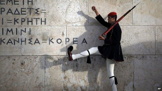 A Greek Presidential Guard