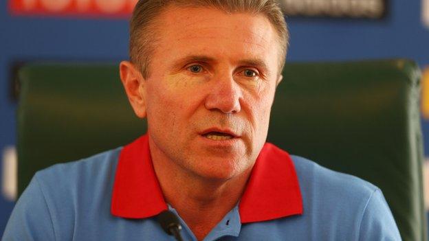 Sergey Bubka was world champion from 1983 to 1997