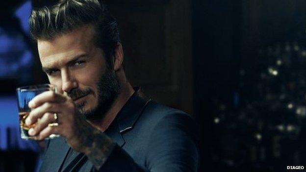 David Beckham in Haig Club advert