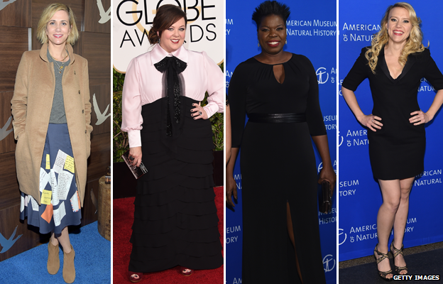 Kristen Wiig, Melissa McCarthy, Leslie Jones and Kate McKinnon