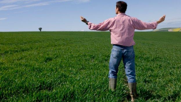 Young farmer