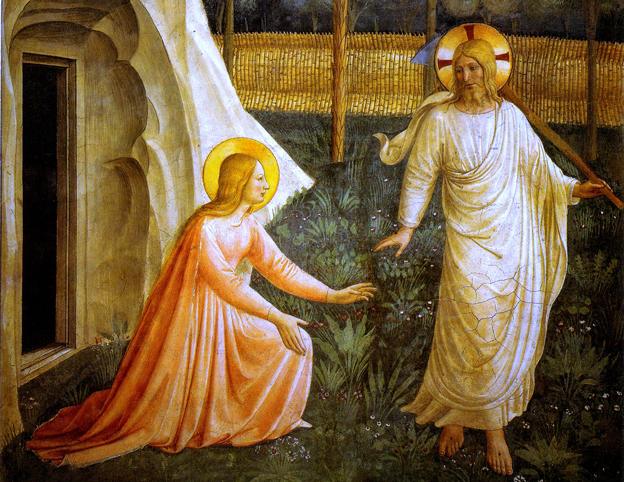 Detail from Noli Me Tangere by Fra Angelico