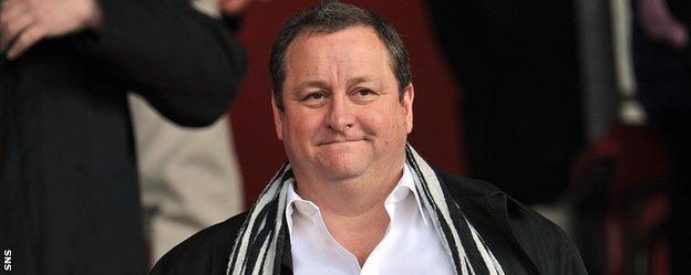 Sports Direct owner Mike Ashley