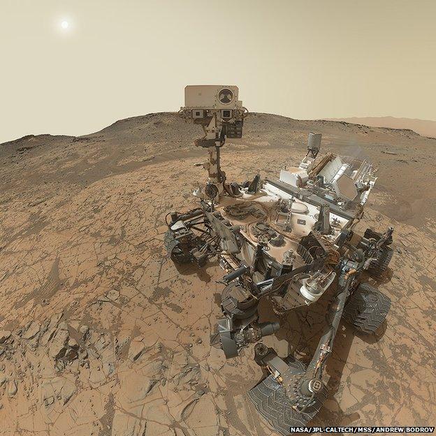 MSL selfie