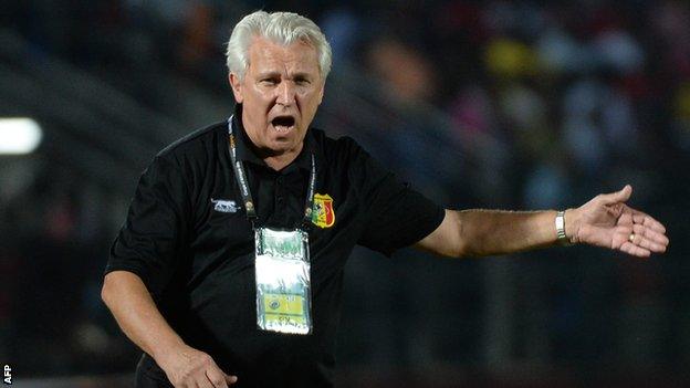 Mali coach Henri Kasperczak