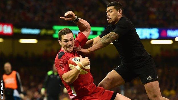 George North last played for Wales in November 2014 against New Zealand