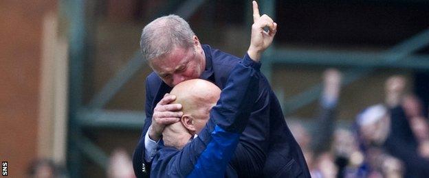 Ally McCoist and Kenny McDowall