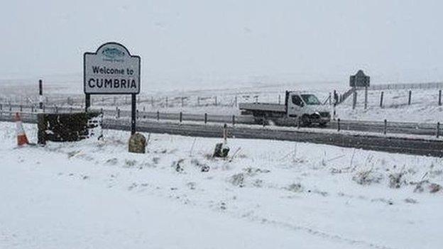 A66, Cumbria