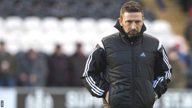 Aberdeen manager Derek McInnes