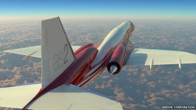 Aerion as2 business jet