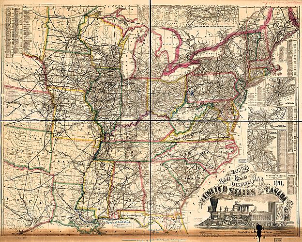 US railways 1871