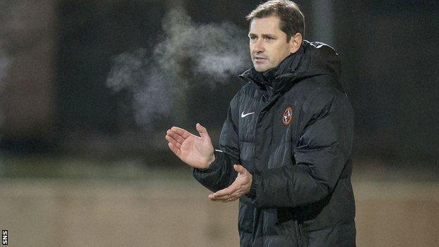 Jackie McNamara has been Dundee United manager since 2013