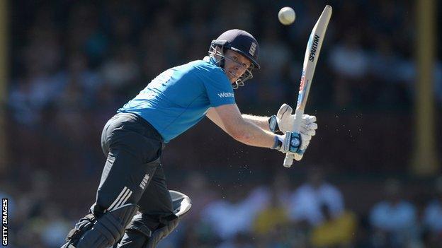 England one-day captain Eoin Morgan