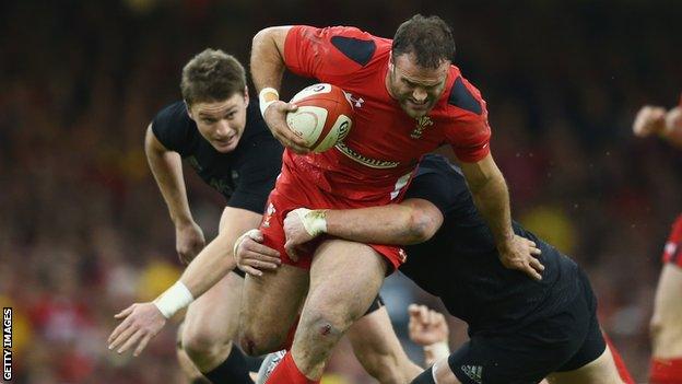 Jamie Roberts has toured twice with the British and Irish Lions