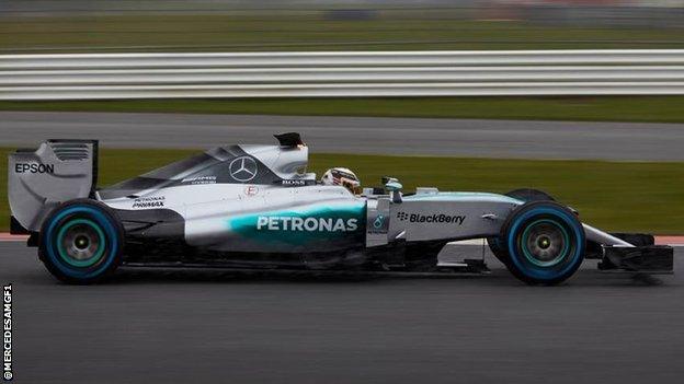 F1 W06 Hybrid from Mercedes