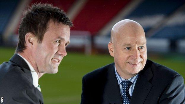 Ronny Deila and Kenny McDowall will manage in the first Old Firm match since 2012