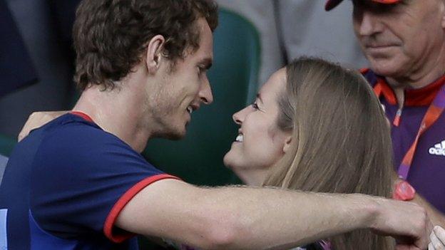 Andy Murray and Kim Sears