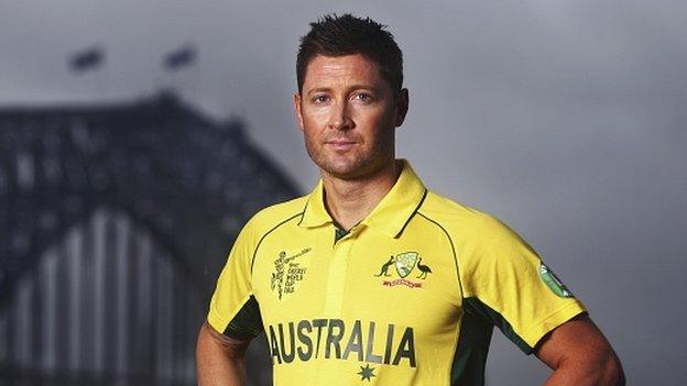 Australia captain Michael Clarke