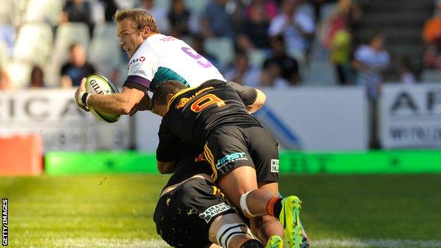 Scrum-half Sarel Pretorius has played more than 100 Currie Cup games