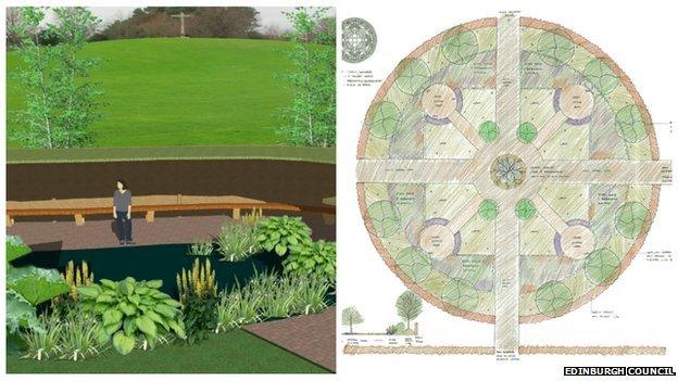 Mortonhall memorial designs