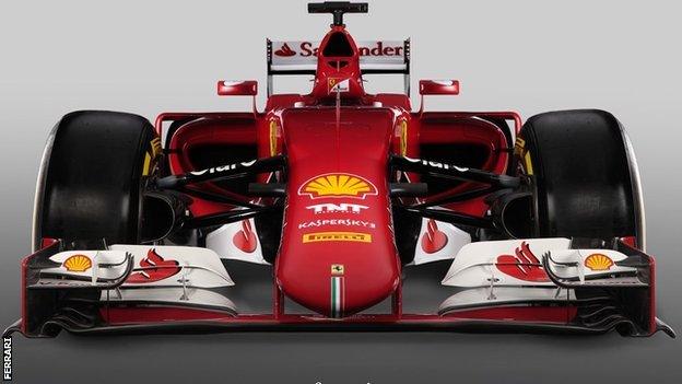 Ferrari's SF15-T