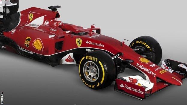 Ferrari's SF15-T