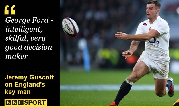 England fly-half George Ford