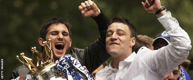 Frank Lampard and John Terry