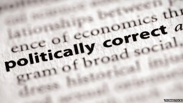 A dictionary defenition of politically correct