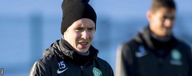 Celtic midfielder Stefan Johansen