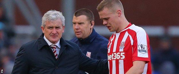 Stoke skipper Ryan Shawcross