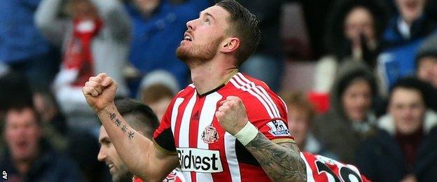 Connor Wickham celebrates