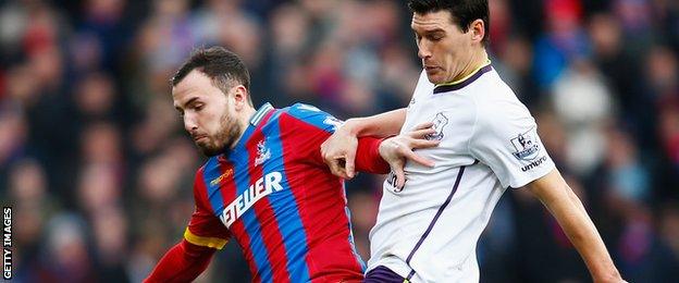 Jordon Mutch and Gareth Barry