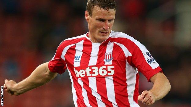 Stoke defender Robert Huth