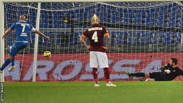 Empoli striker Massimo Maccarone