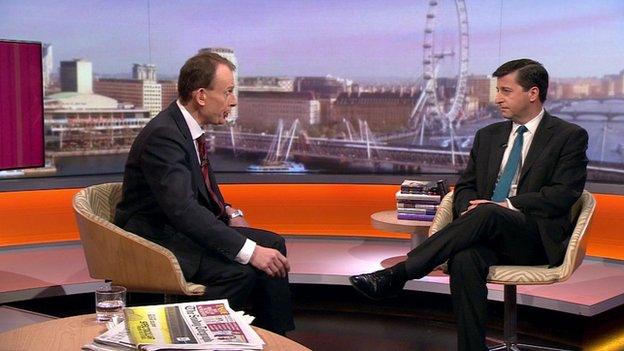 Andrew Marr and Douglas Alexander