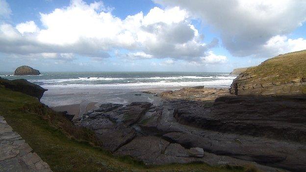 Trebarwith Strand