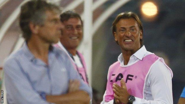 Herve Renard (right)