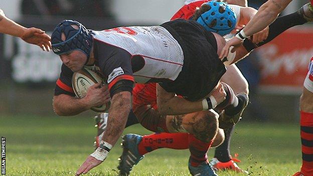 Cornish Pirates beating Bristol