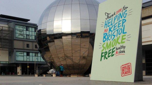 Millennium Square in Bristol