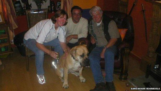 Us two dafties with Nico Fernhout