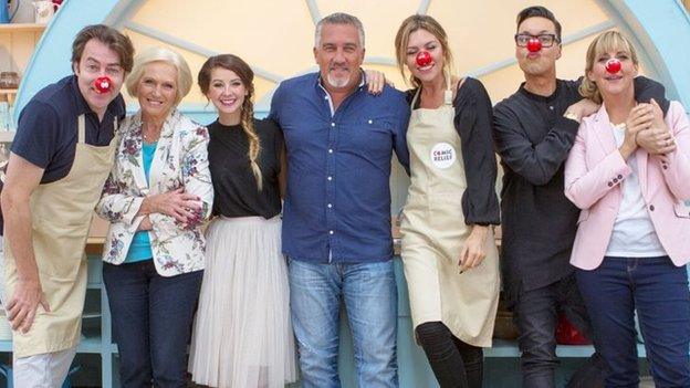 Jonathan Ross, Mary Berry, Zoella Paul Hollywood, Abbey Clancy and Gok Wan