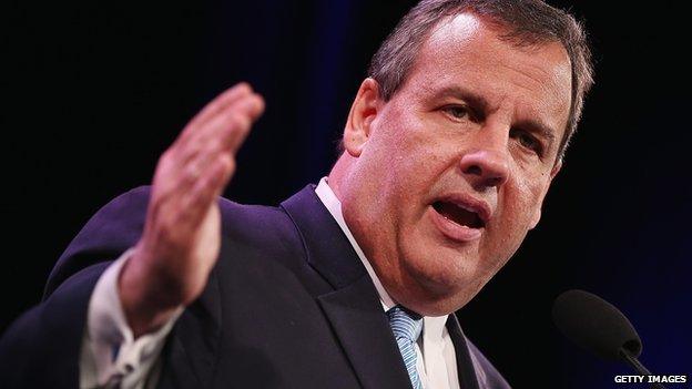 New Jersey Governor Chris Christie.