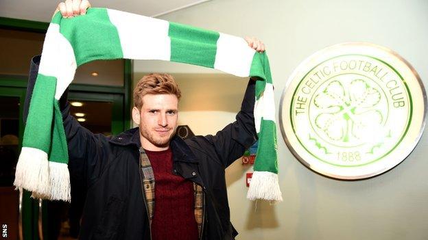 Celtic midfielder Stuart Armstrong