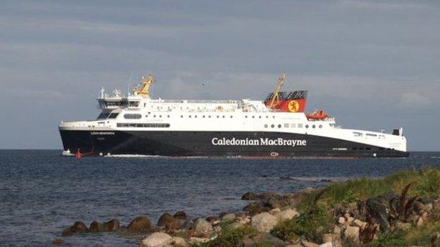 An MV Loch Seaforth