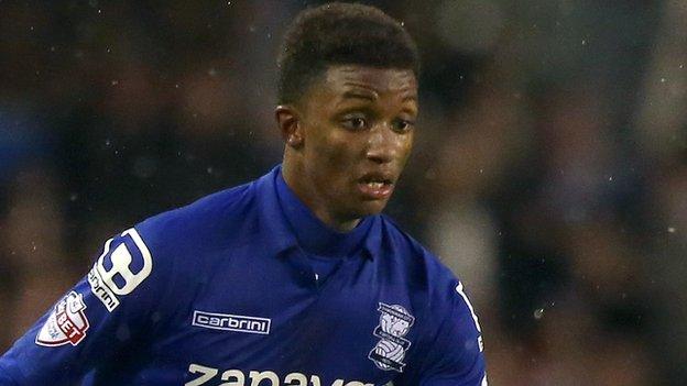 Birmingham City winger Demarai Gray