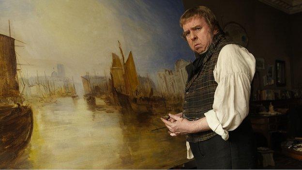 Timothy Spall as JMW Turner